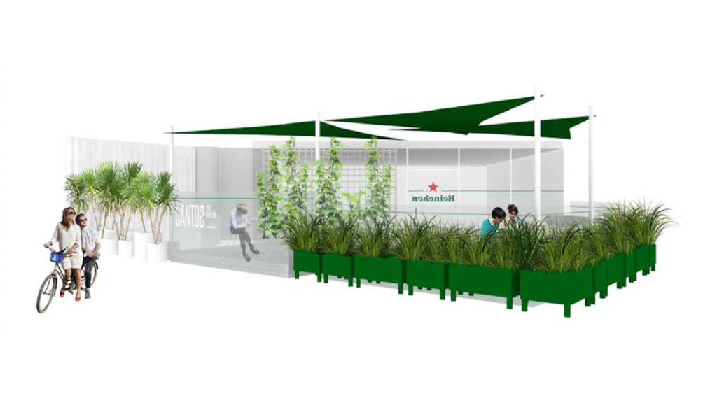 heineken white terrace